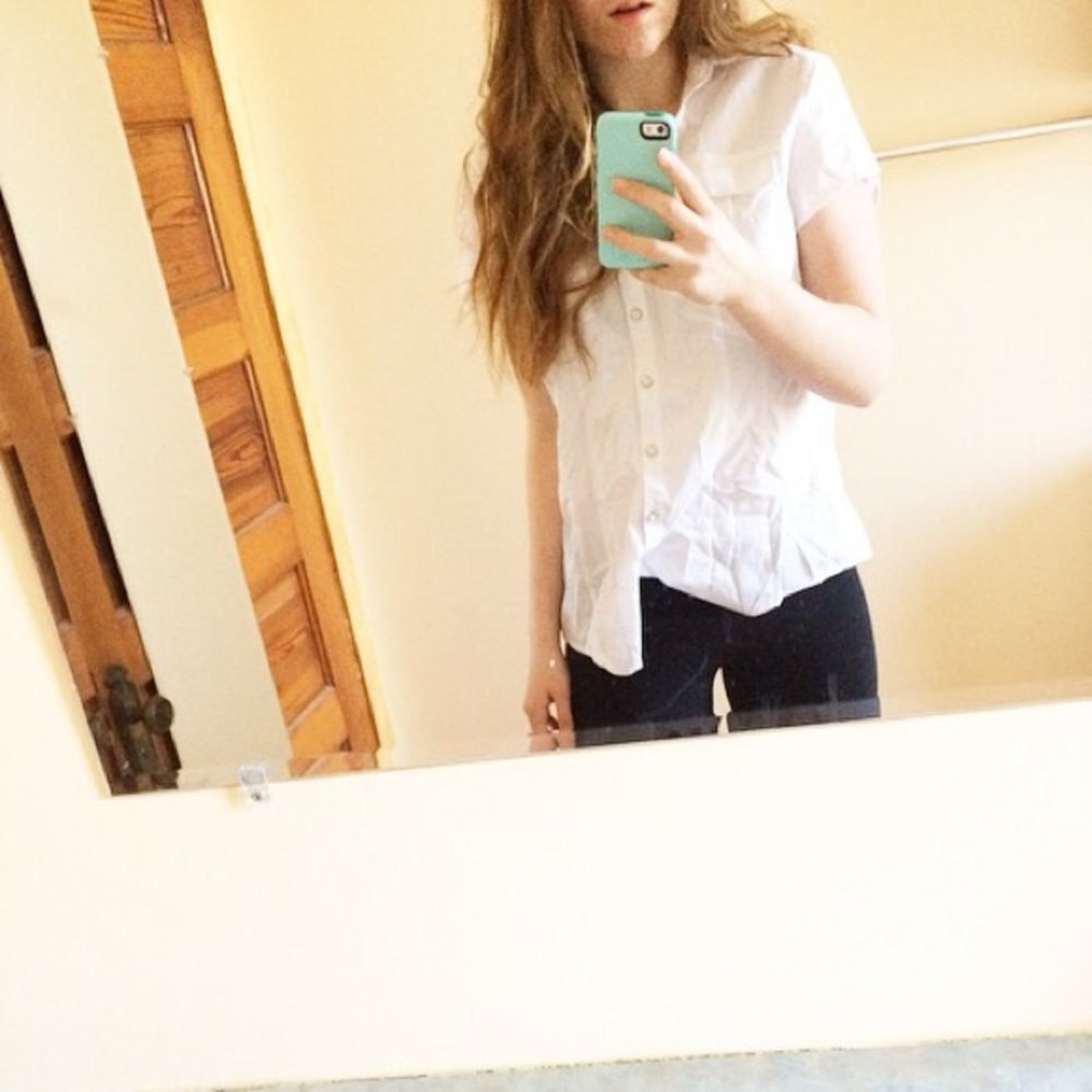 White Button Up Shirt