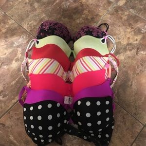 Victoria's Secret sz 36D LOT of 7
