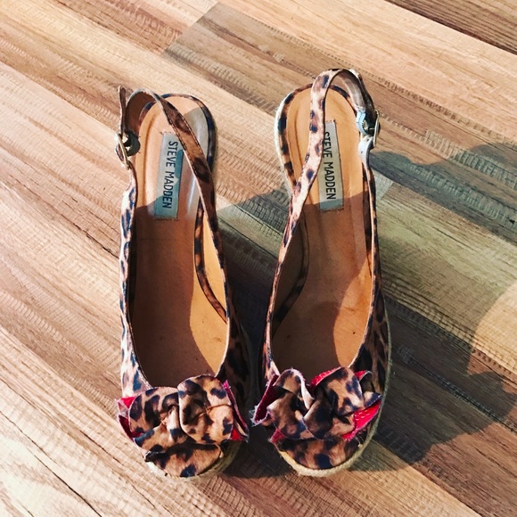 Cheetah Wedges - Picture 1 of 2