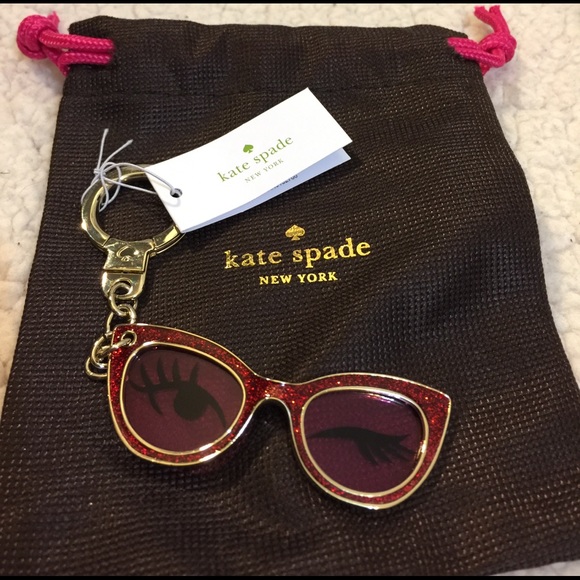 👓KATE SPADE EYEGLASS KEYCHAIN - Picture 2 of 4