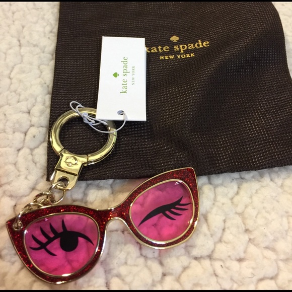 kate spade Accessories - 👓KATE SPADE EYEGLASS KEYCHAIN