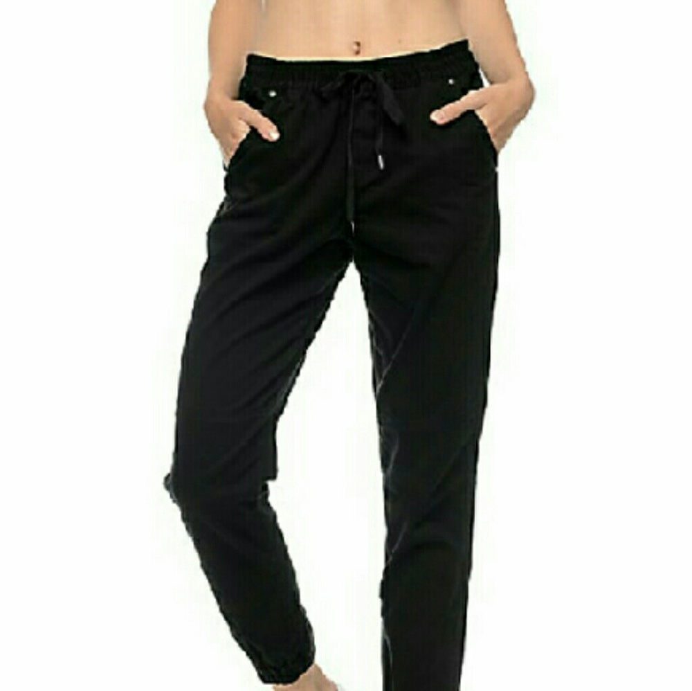 Black joggers