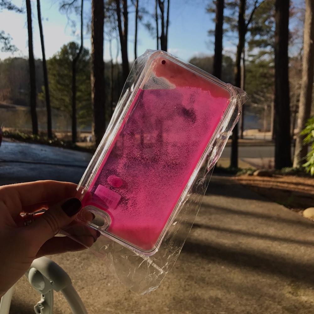 Pink IPhone6+ Glow In The Dark Case
