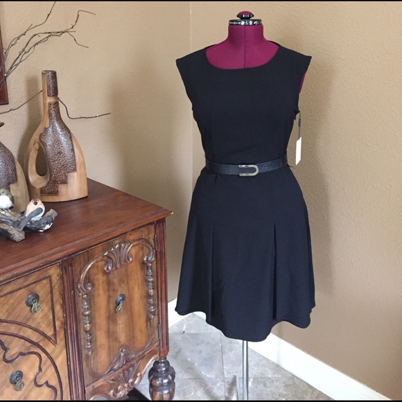 Calvin Klein Dresses & Skirts - Calvin Klein Black Fit and Flare Dress