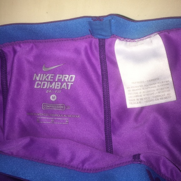 Purple Nike Pro spandex - Picture 3 of 4