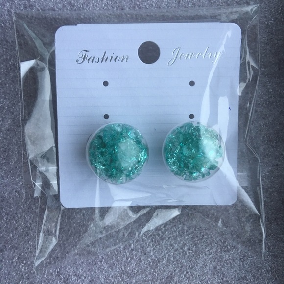 💎Double sided Crystal Ball Earrings💎 - Picture 3 of 3