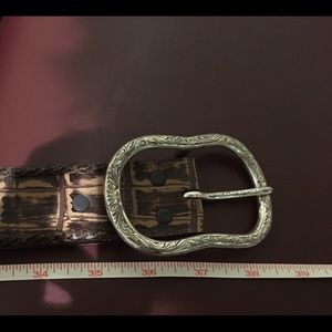 Brighton leather belt