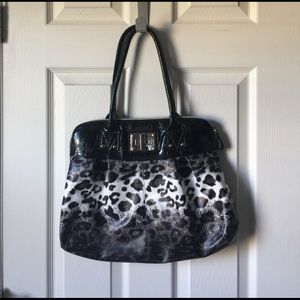 Animal print purse