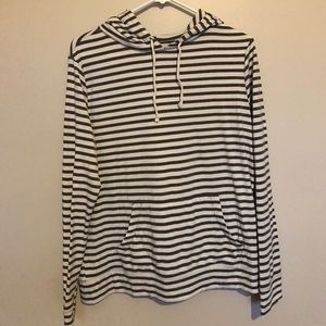 Striped hoodie