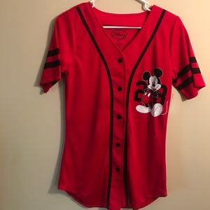 Mickey Mouse baseball tee