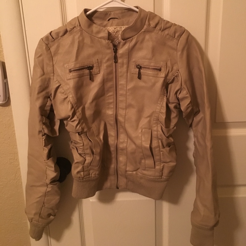 Arden B Faux Leather Jacket