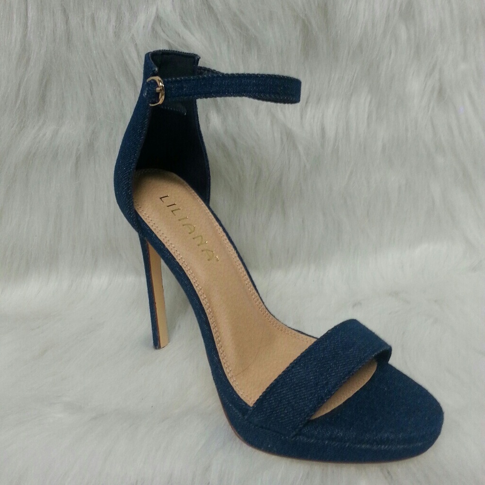 381 Lis Denim Heels