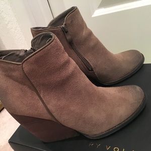 Khaki Booties