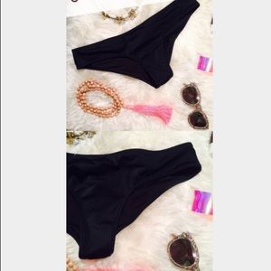 Vs black cheeky black bottoms