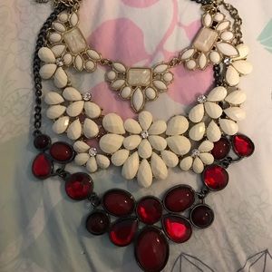 Statement necklace lot
