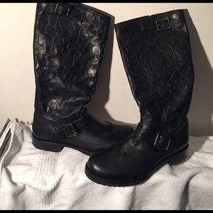 Black Frye Coach Boots