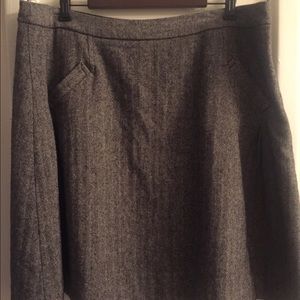 Gray tweed skirt , 2x