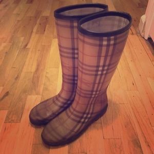 Burberry House Check Rainboots