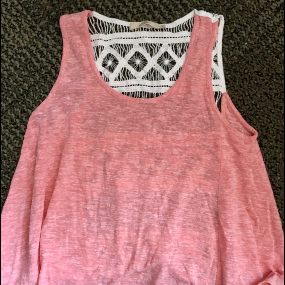 Crochet Back Tank