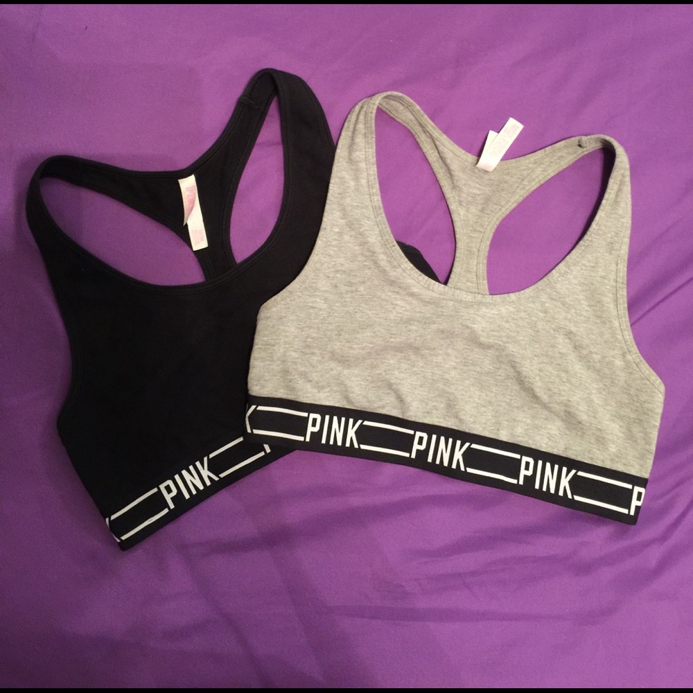 PINK VS Logo Sports Bras