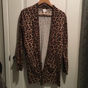 Leopard cardigan