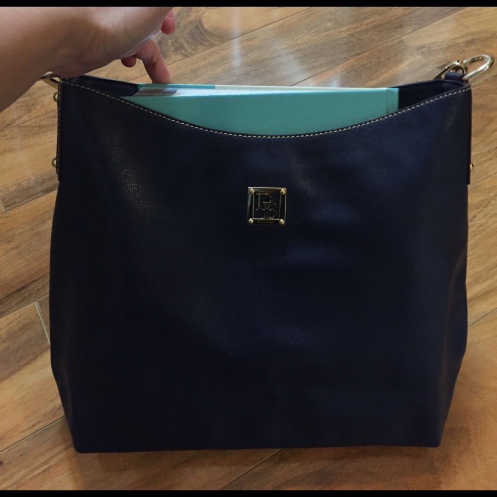 Navy Leather Dooney Bourke Bag