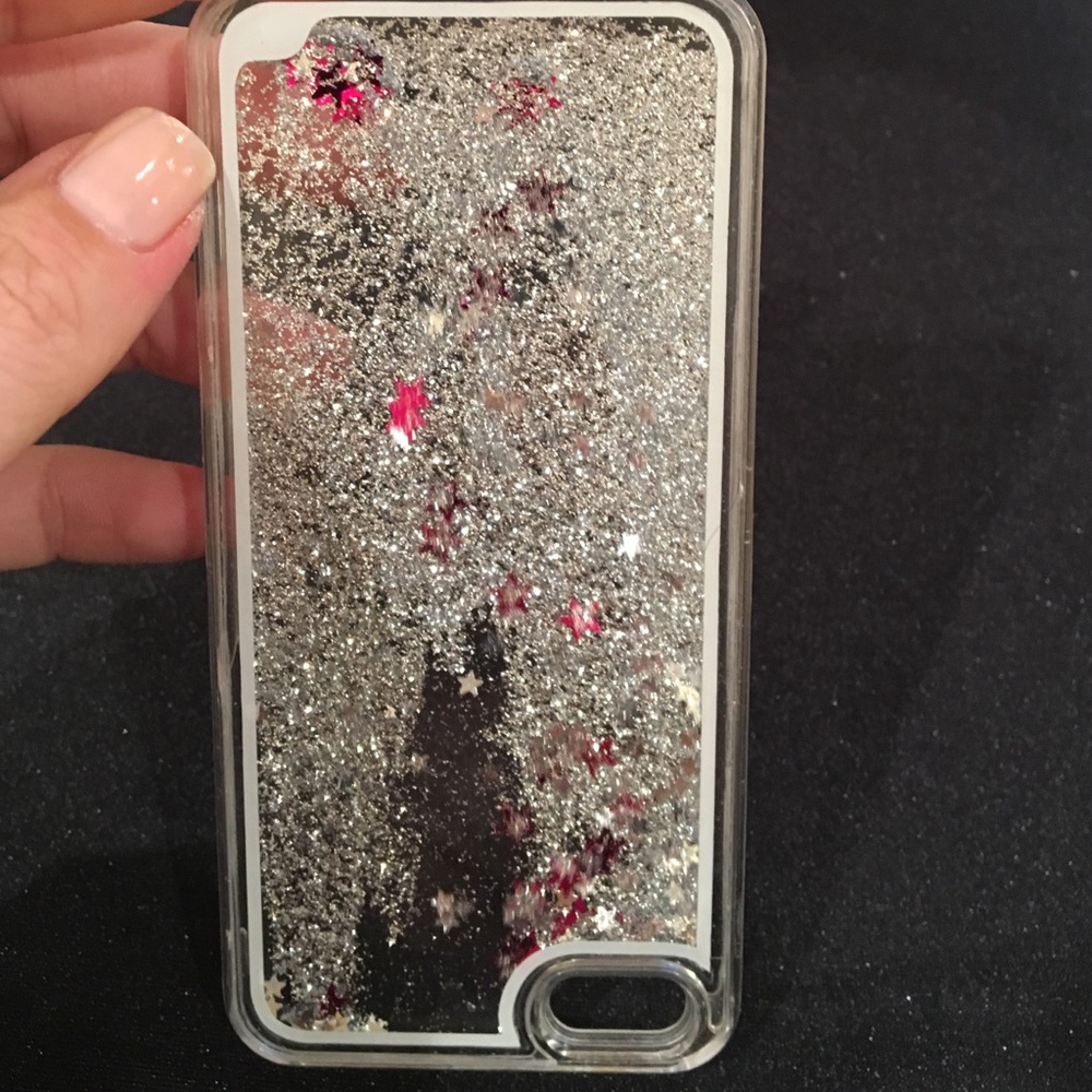Sliding glitter iPhone 5 phone case