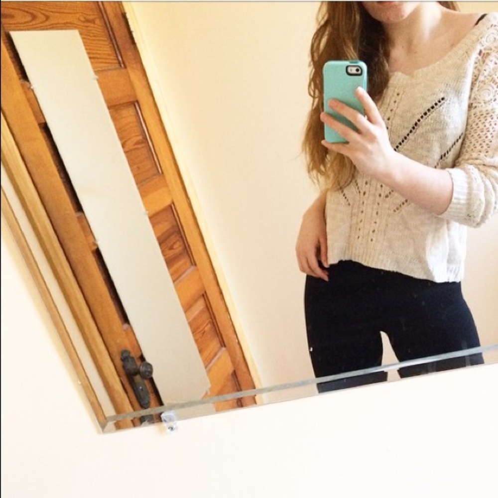 Cream Knit Sweater