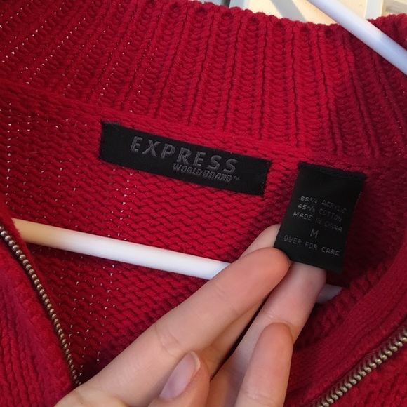 Vintage Express red jacket - Picture 2 of 3