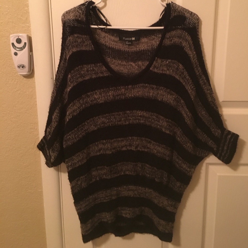 Black and Brown striped Sweater