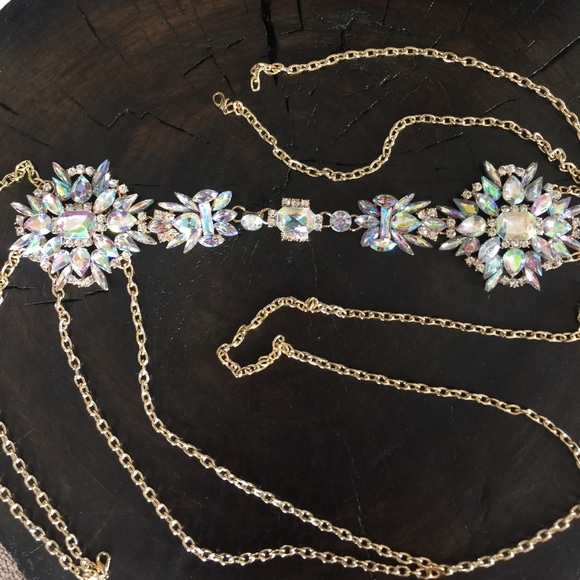 Dramatic Crystal Statement Body Jewelry - Picture 5 of 7