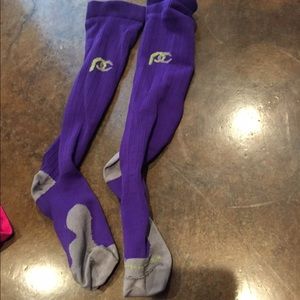 Purple Pro Compression socks