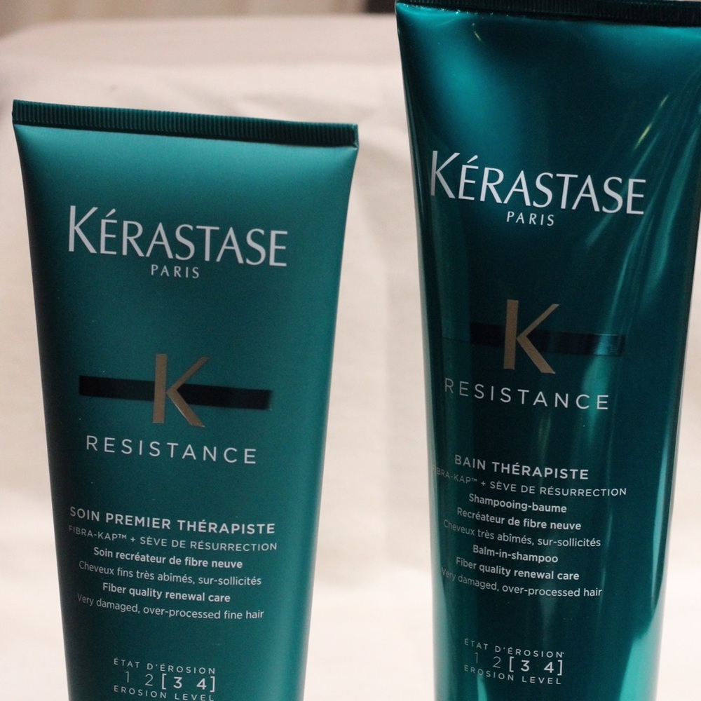 100% Kerastase Therapiste Shampoo and Conditioner