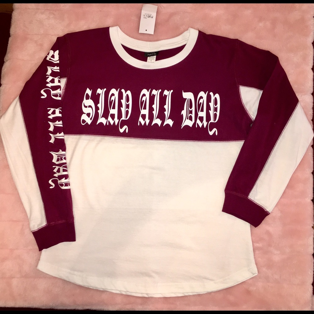 Slay All Day Long Sleeve Yoke