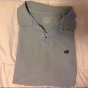 Banana Republic blue polo