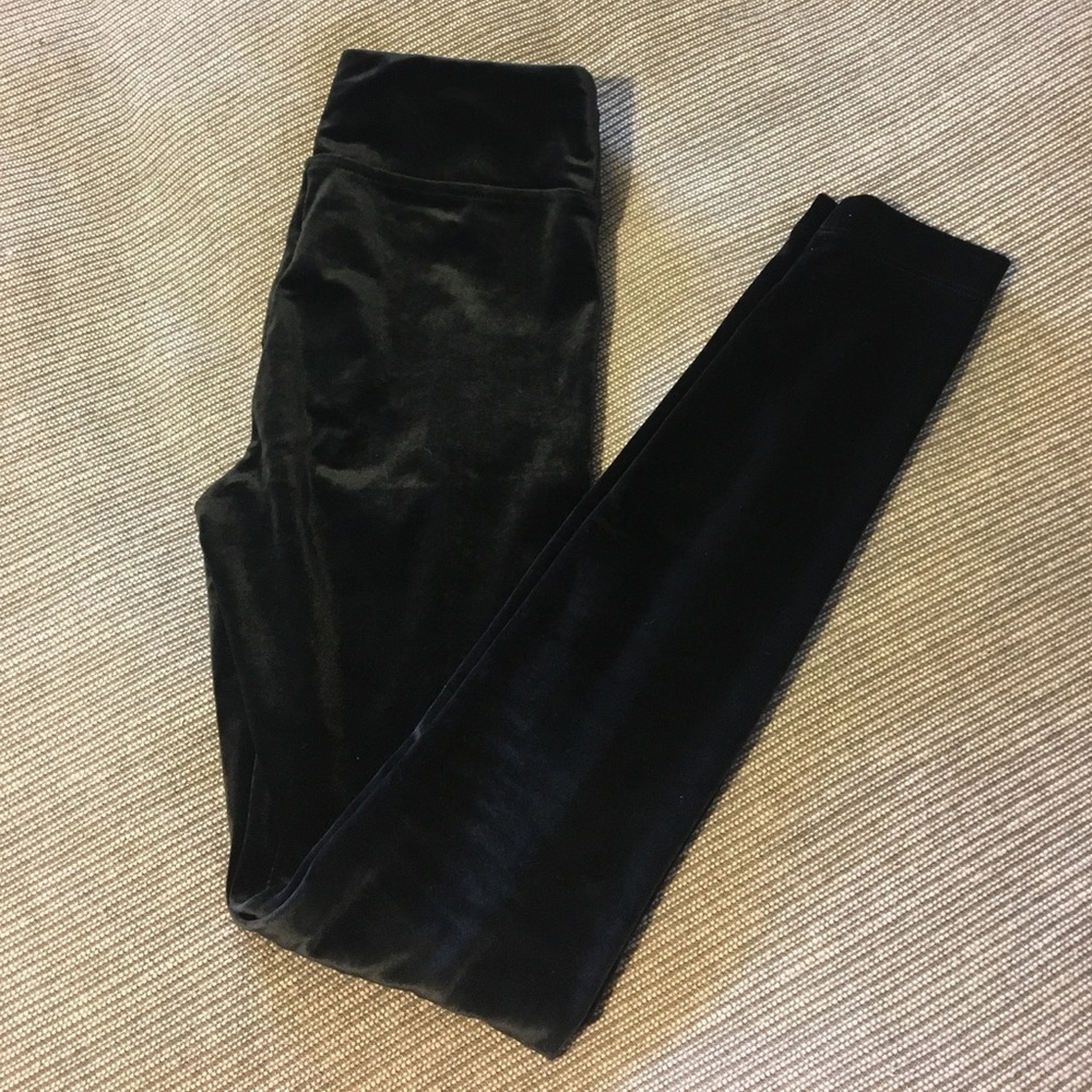 💟SOLD💟 Talula Leggings - Size XS - Black Velvet