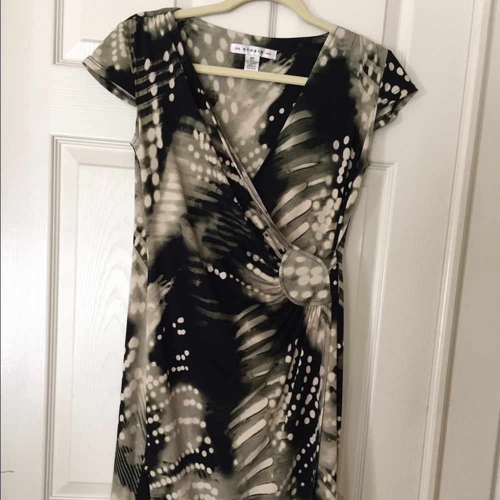 Gorgeous AA Studio AA Abstract Print Dress,  6P