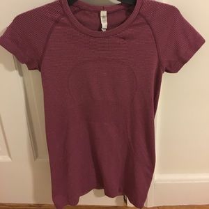 Lululemon swiftly tech tee heathered