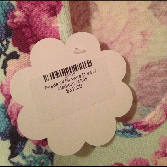 Blue Floral Dress - Picture 5 of 5