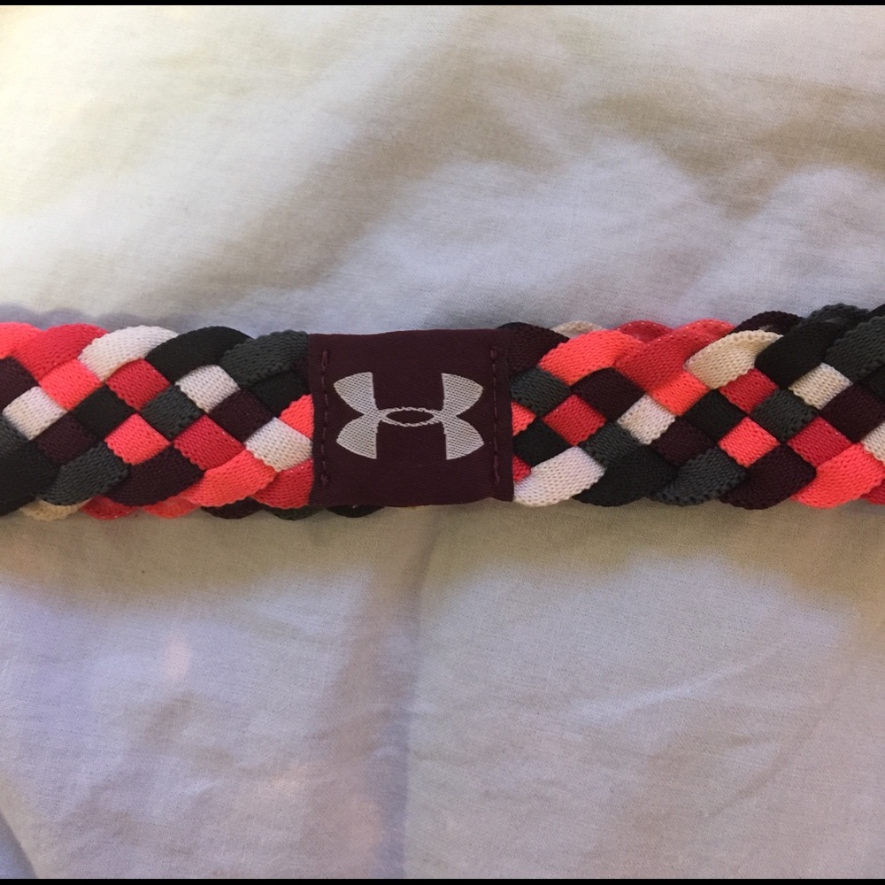 Multi colored under armour headband