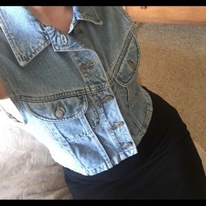 Denim Banana Republic Vest