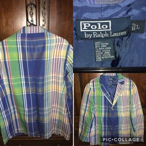 Men's size  Large Polo Sports jacket.
