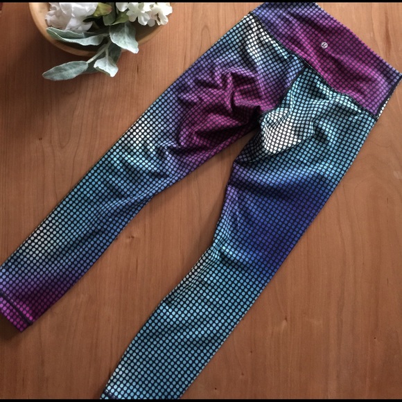 lululemon athletica Pants - Lululemon High Rise Wunder Under Luon Crop