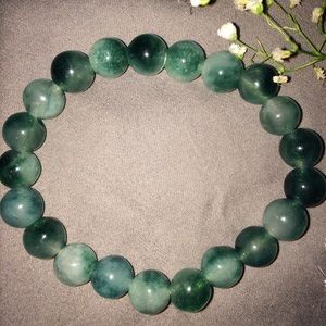 Marbled Jade Colored Bracelet