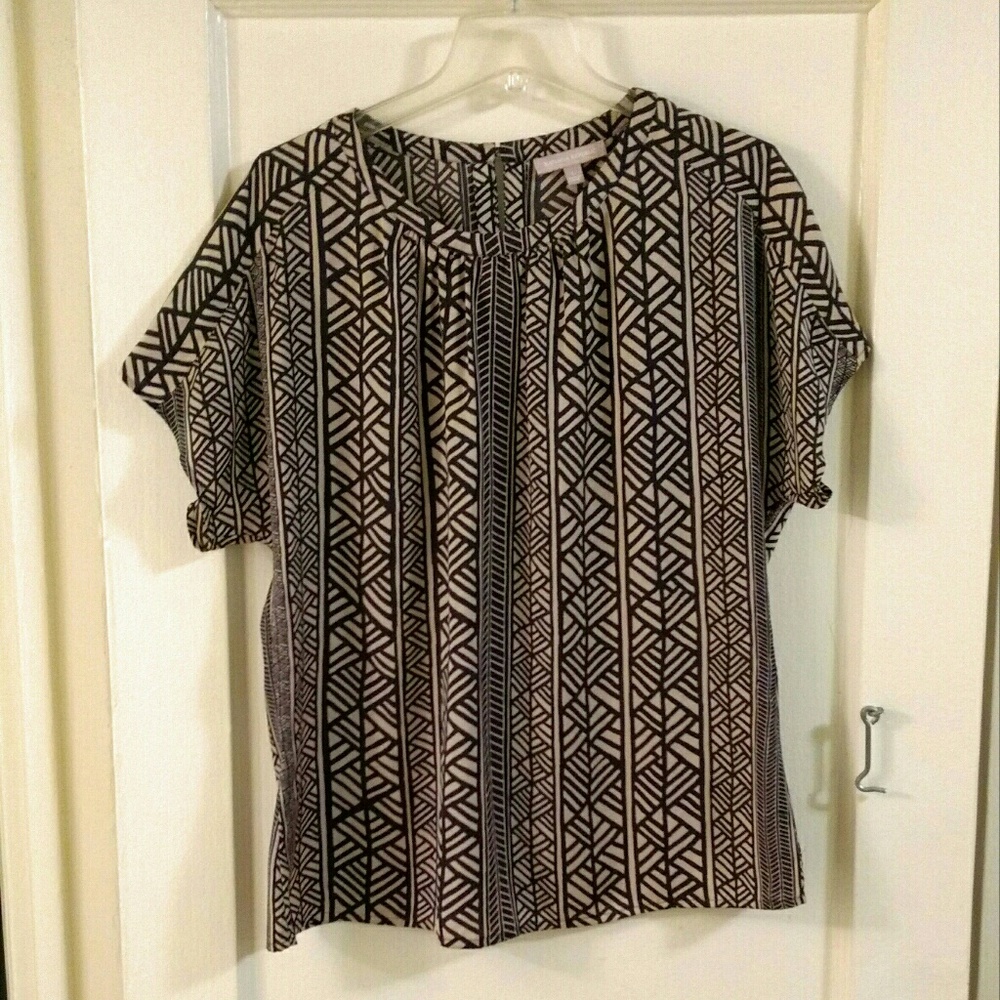 Short sleeve blouse from Banana Republic