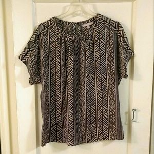 Short sleeve blouse from Banana Republic