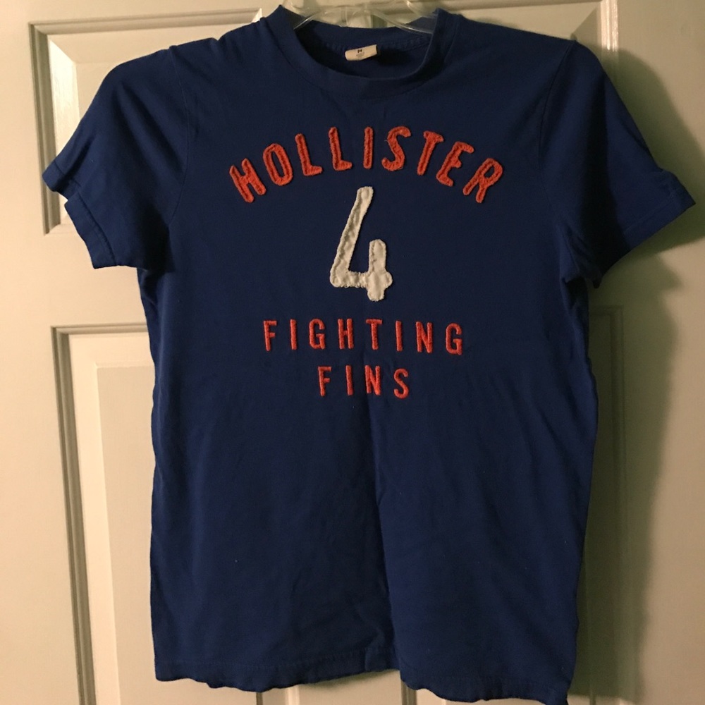 Blue Hollister Tee