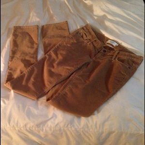 Corduroy Abercrombie & Fitch pants size 00