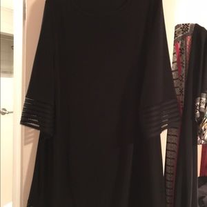 Black dress for any occasion.