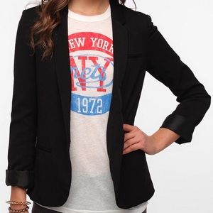 Silence + Noise black blazer